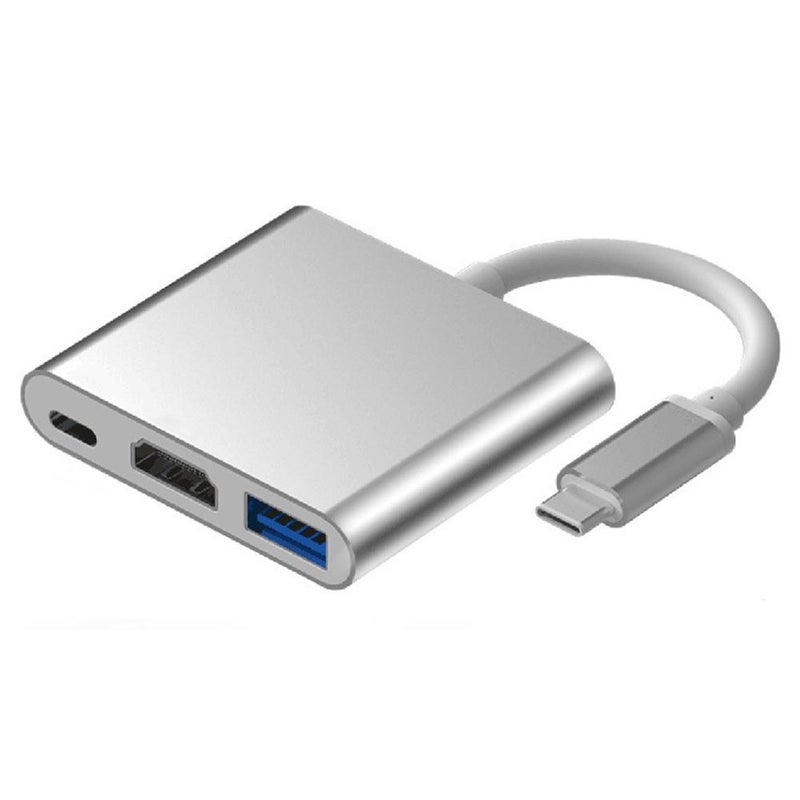 Type-C to HDMI 3-in-1 Type-C to USB Type-C to HDMI converter - Image 1